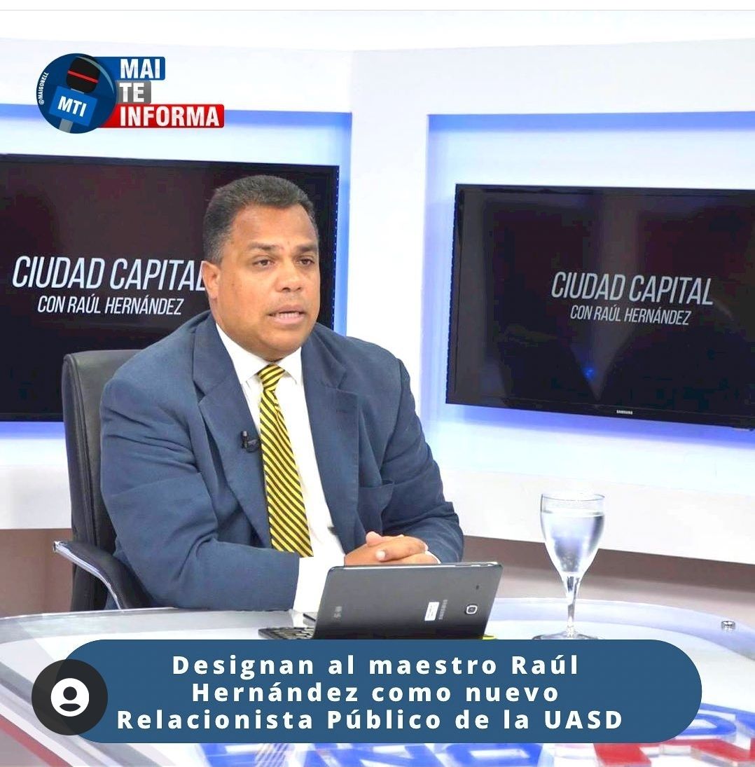 Raúl Hernández, nuevo Relacionador Público de la UASD