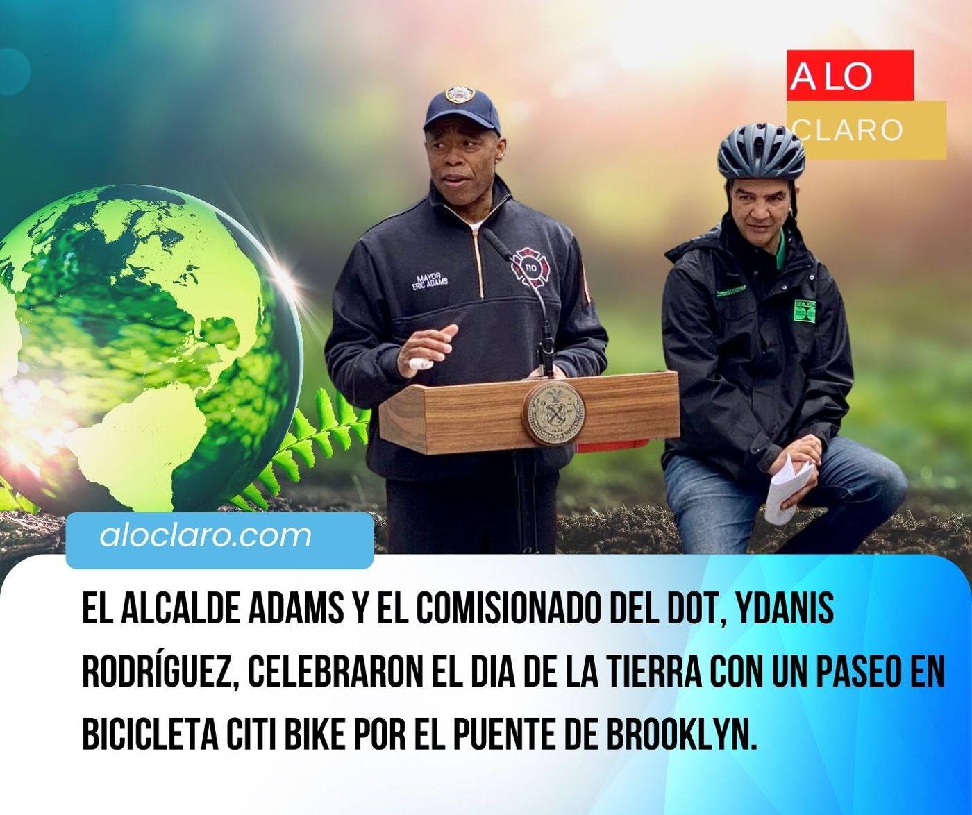 Se celebra el día de la tierra sin automóviles en NY