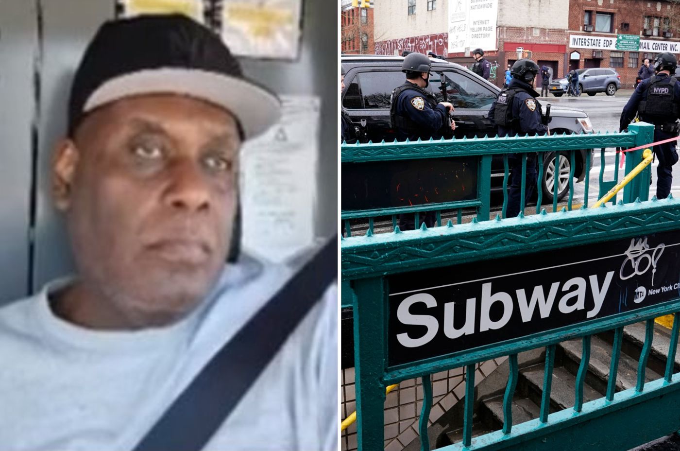 NY: supuestamente identifican hombre baleó a 16 personas en una estación del tren en BK