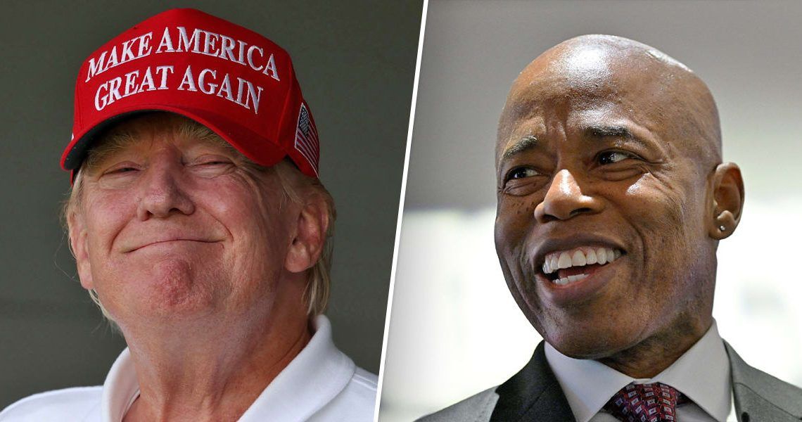 Donald Trump consideraria indultar al alcalde Eric Adams