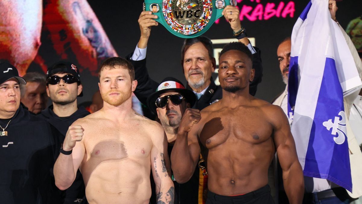 Canelo Álvarez returns to the ring this Saturday in Riyadh against unbeaten Mbilli for the WBC super middleweight title
